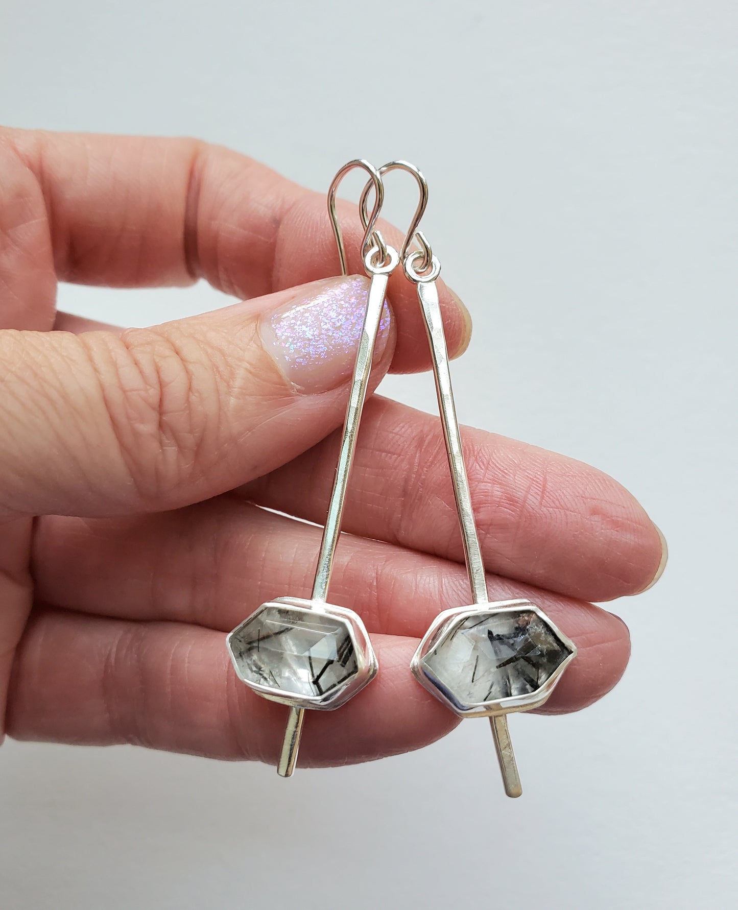 Rutilated Quartz Bars