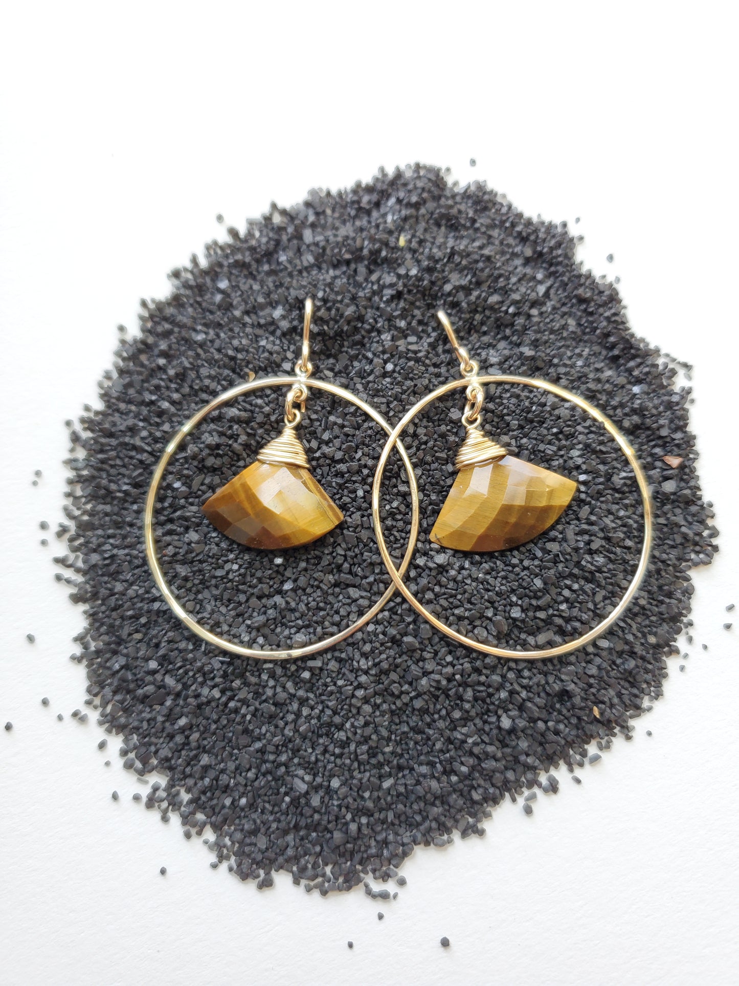 Fan Earrings