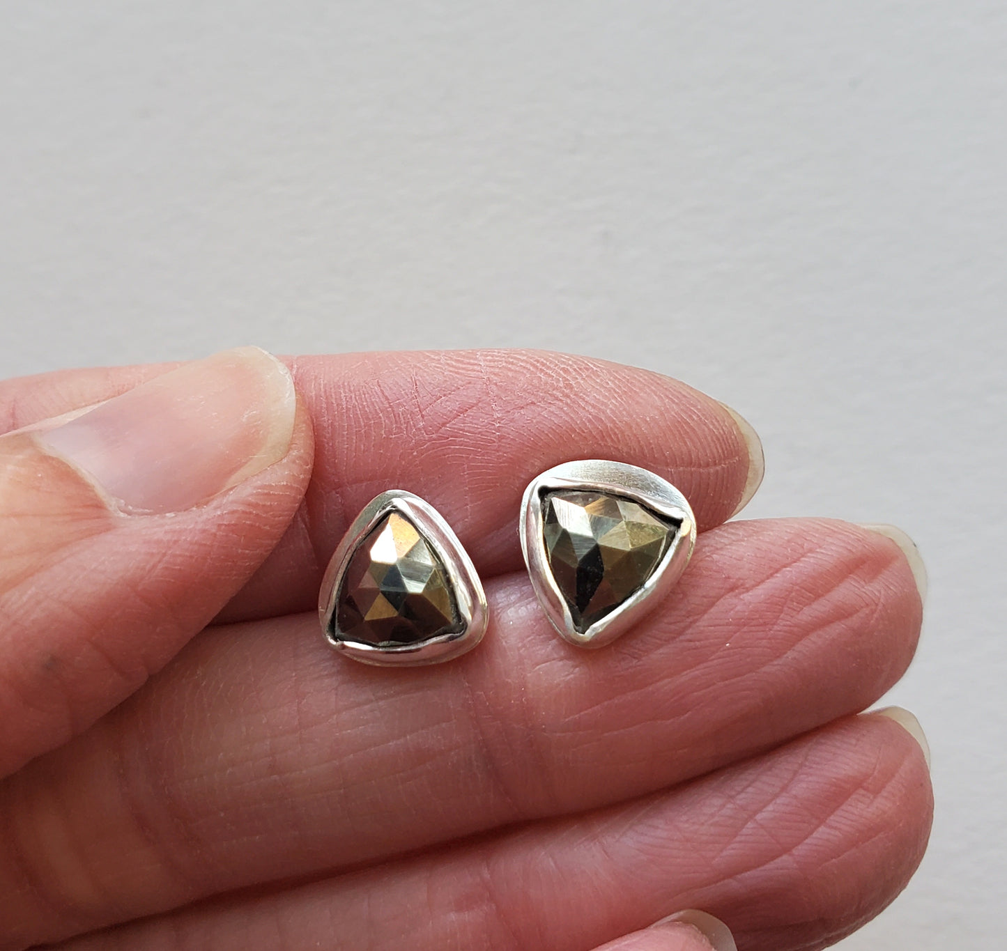 Pyrite Studs