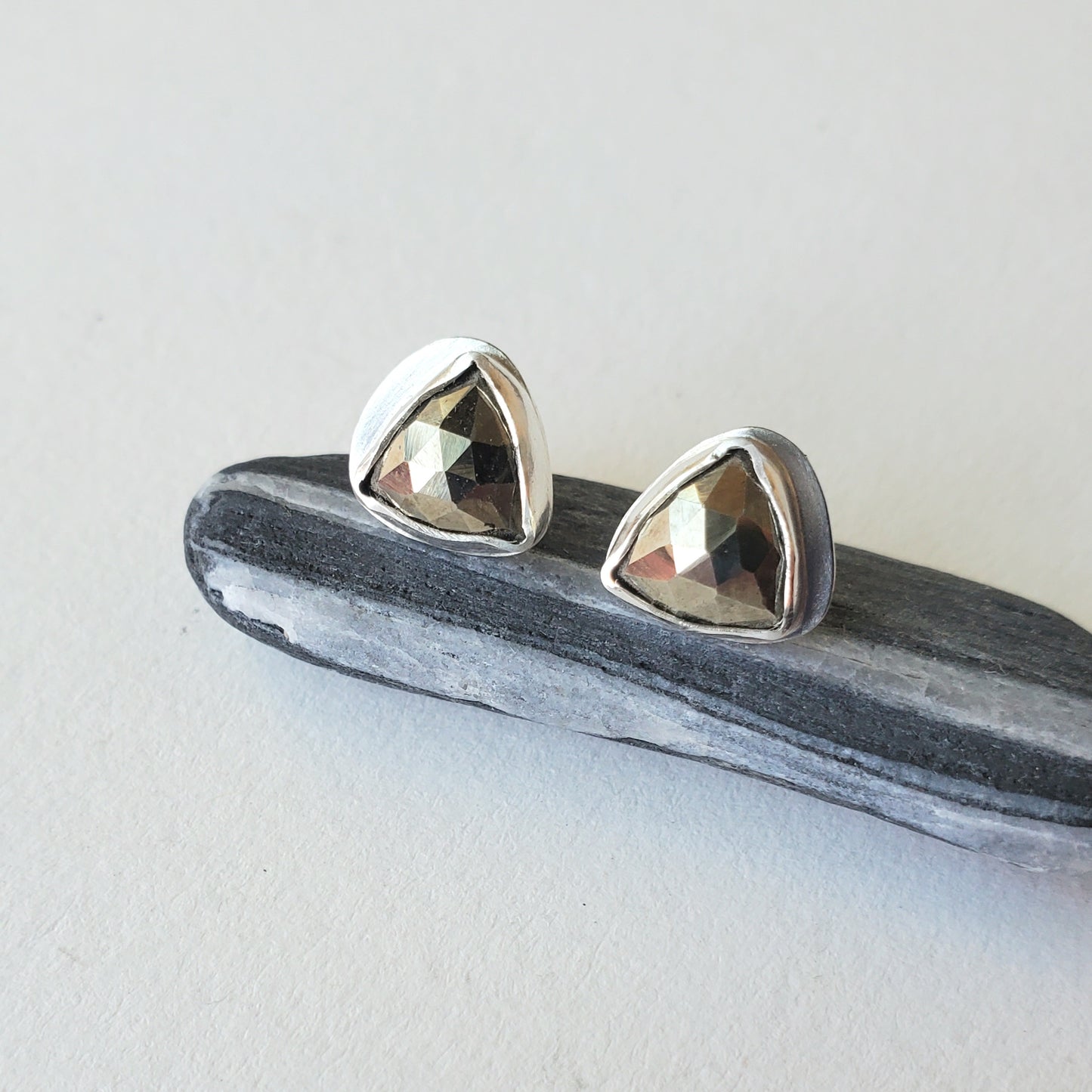 Pyrite Studs