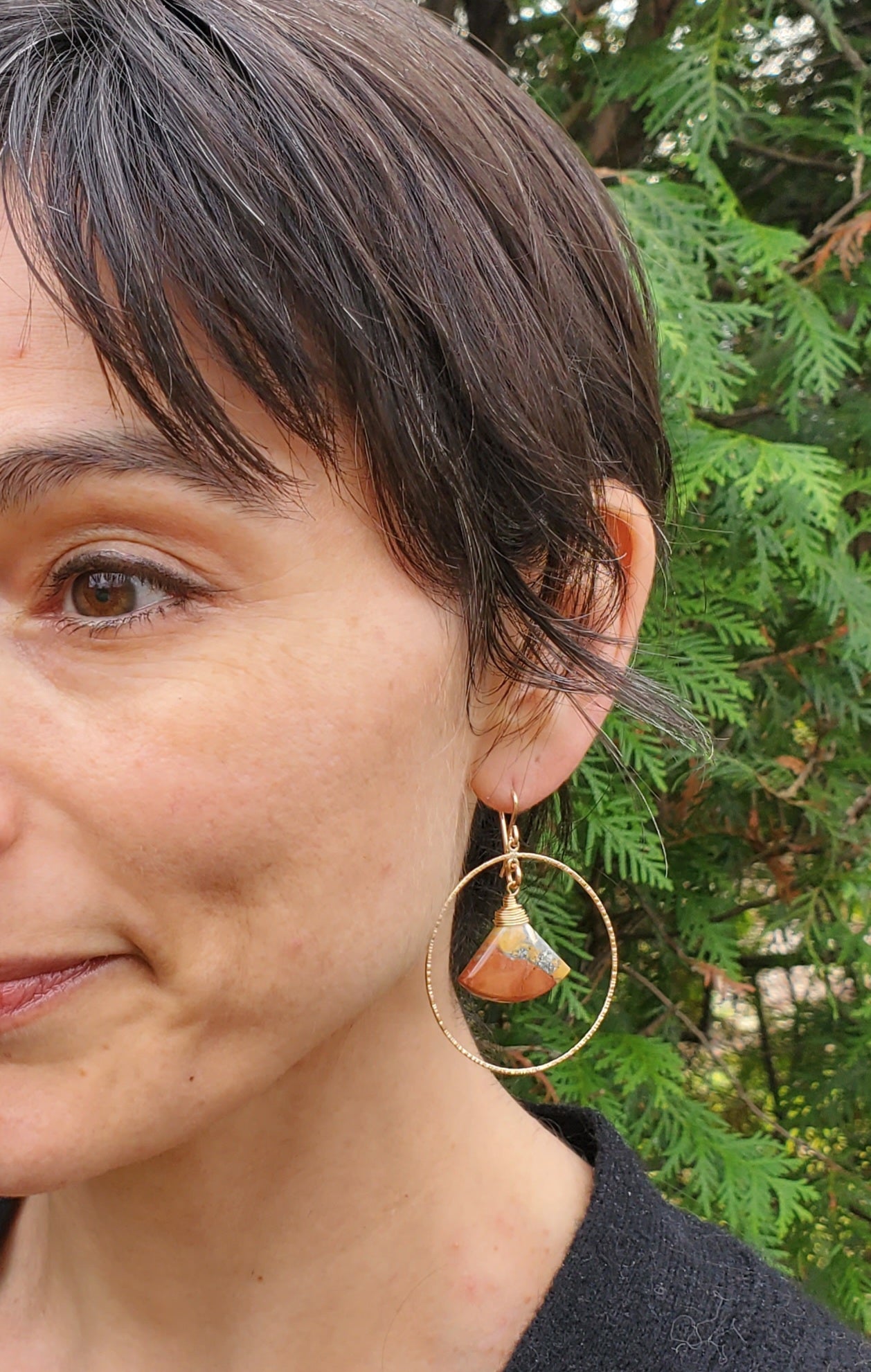 K2 Fan Earrings