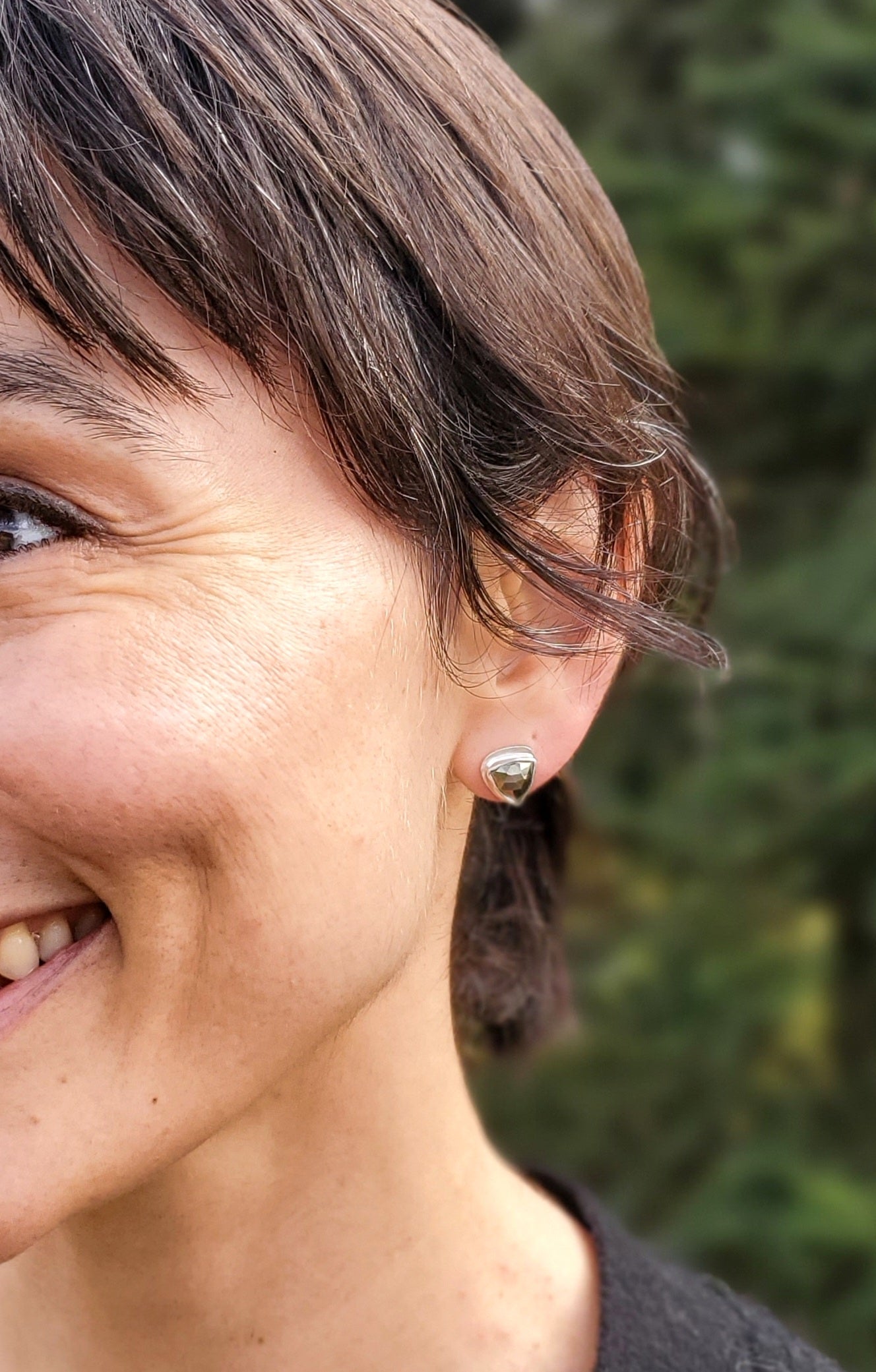 Pyrite Studs