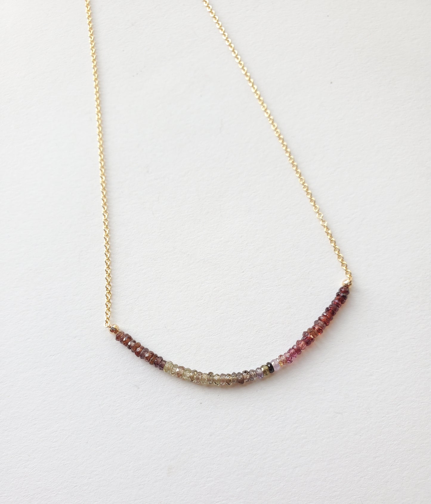 Sapphire String Necklace