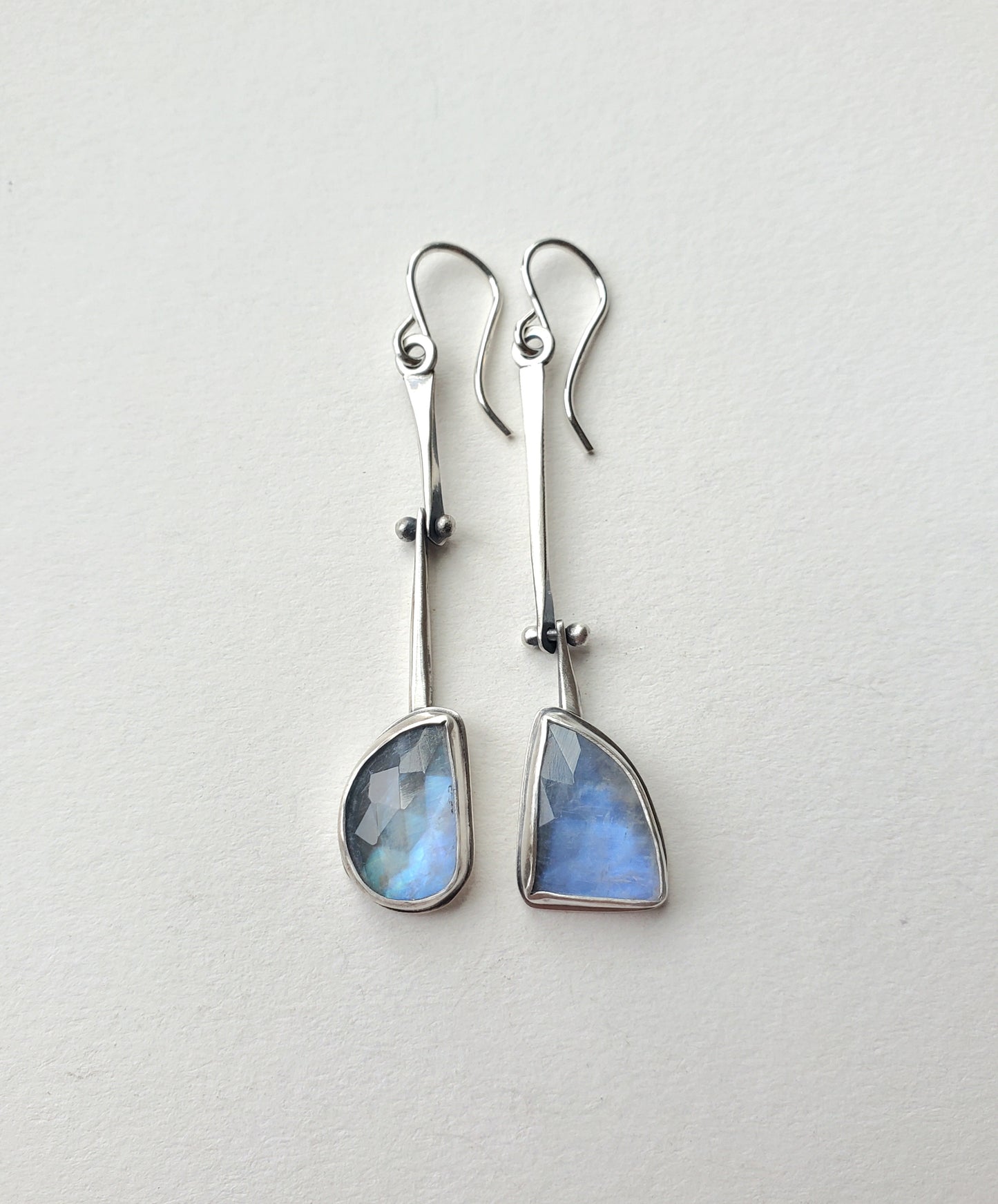 Moonstone Hinge Earrings