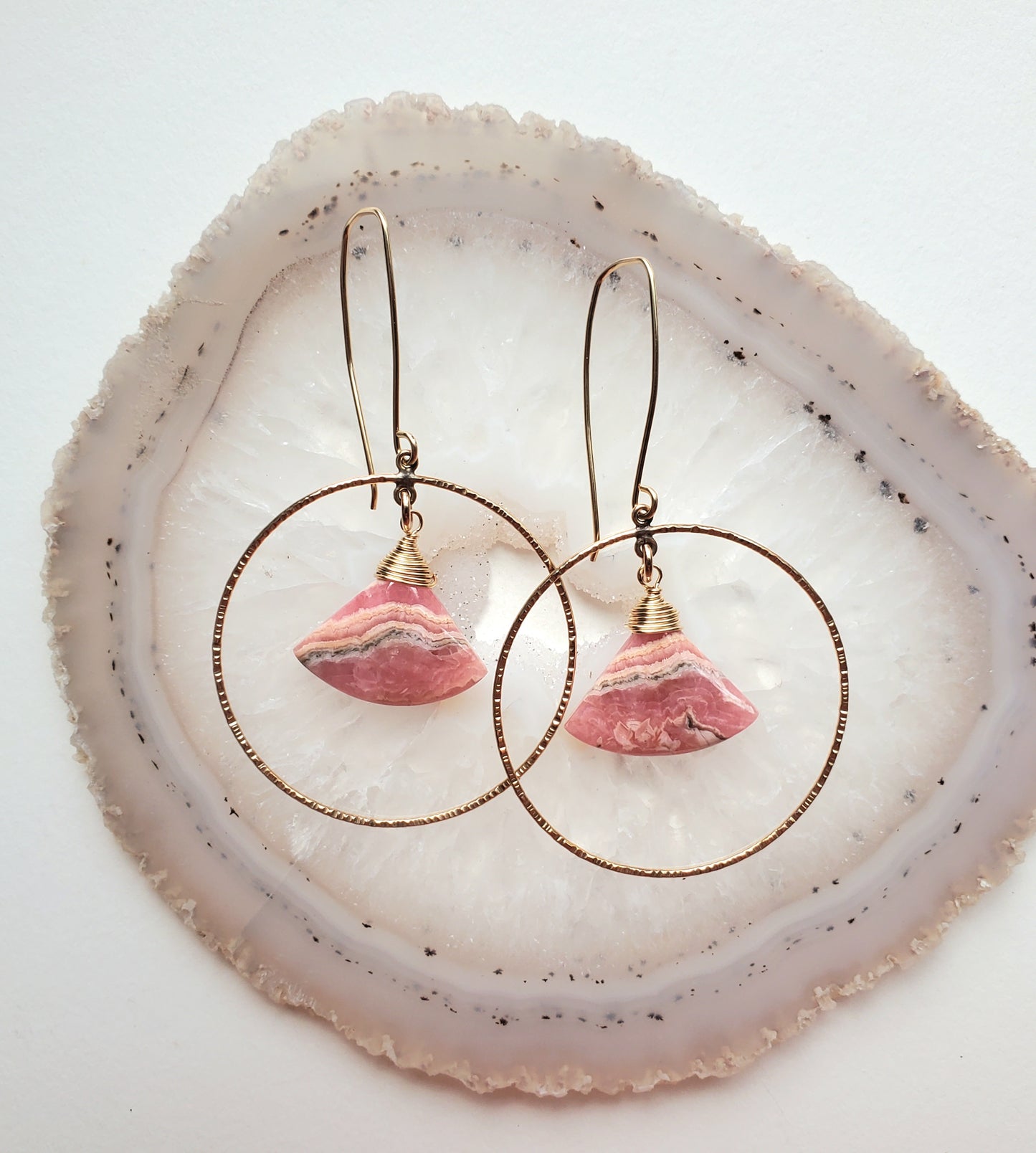 Fan Earrings- Gold Fill