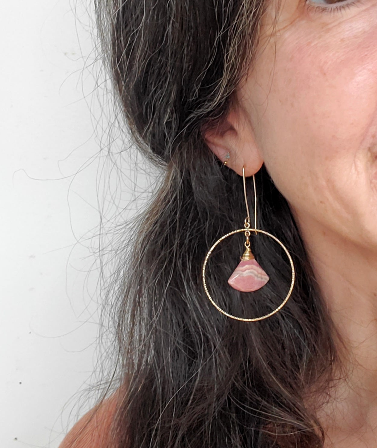 Fan Earrings- Gold Fill