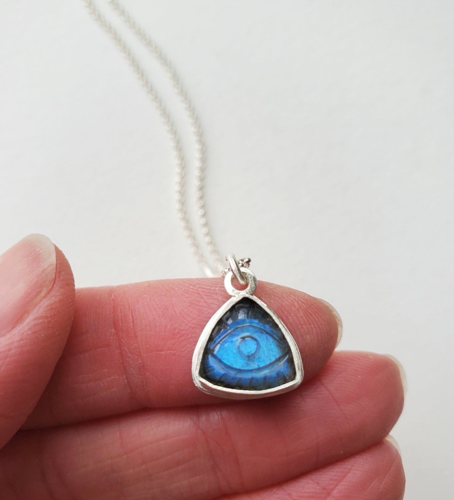 Labradorite Eye Necklace