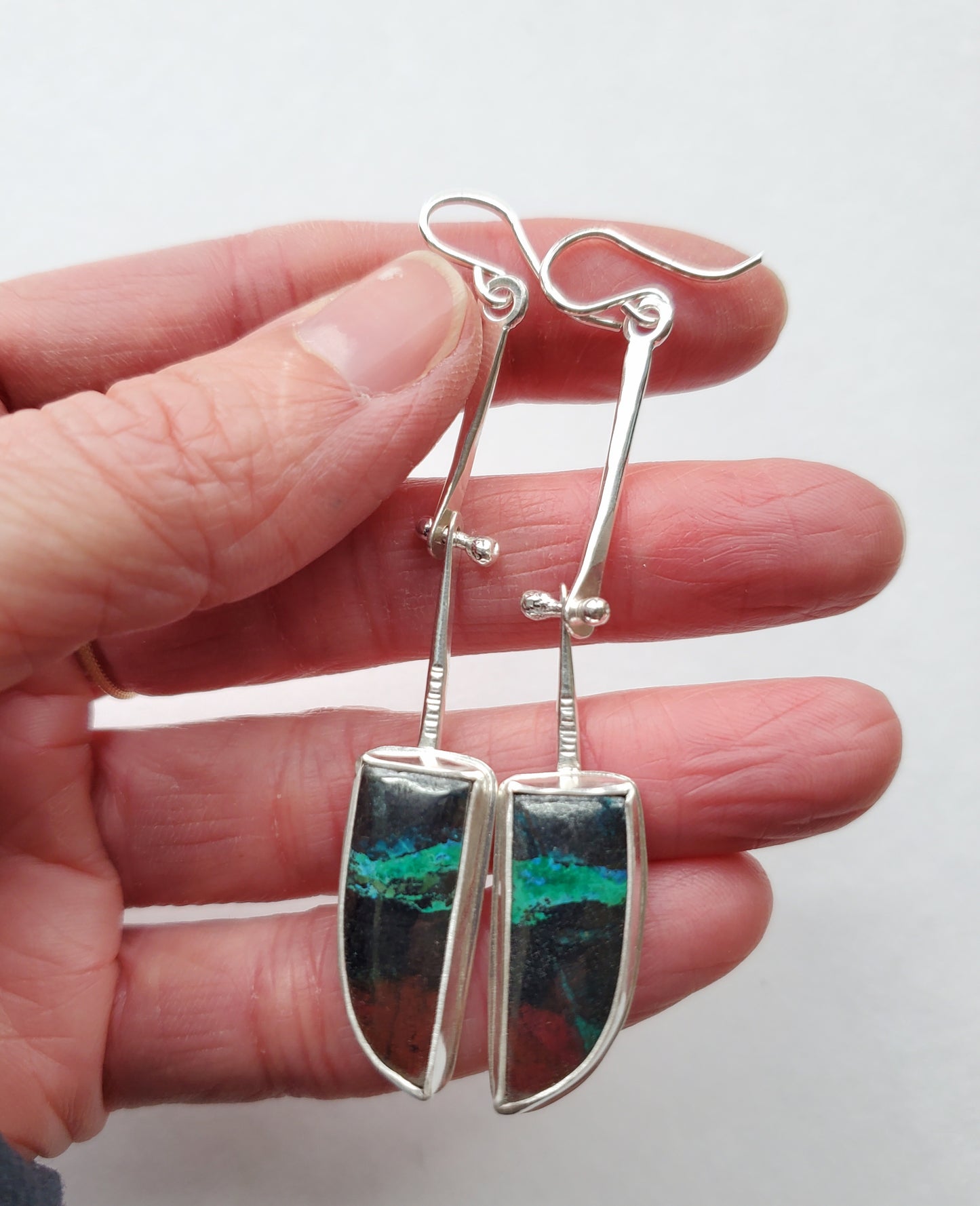 Sonora Sunrise Hinge Earrings - Black