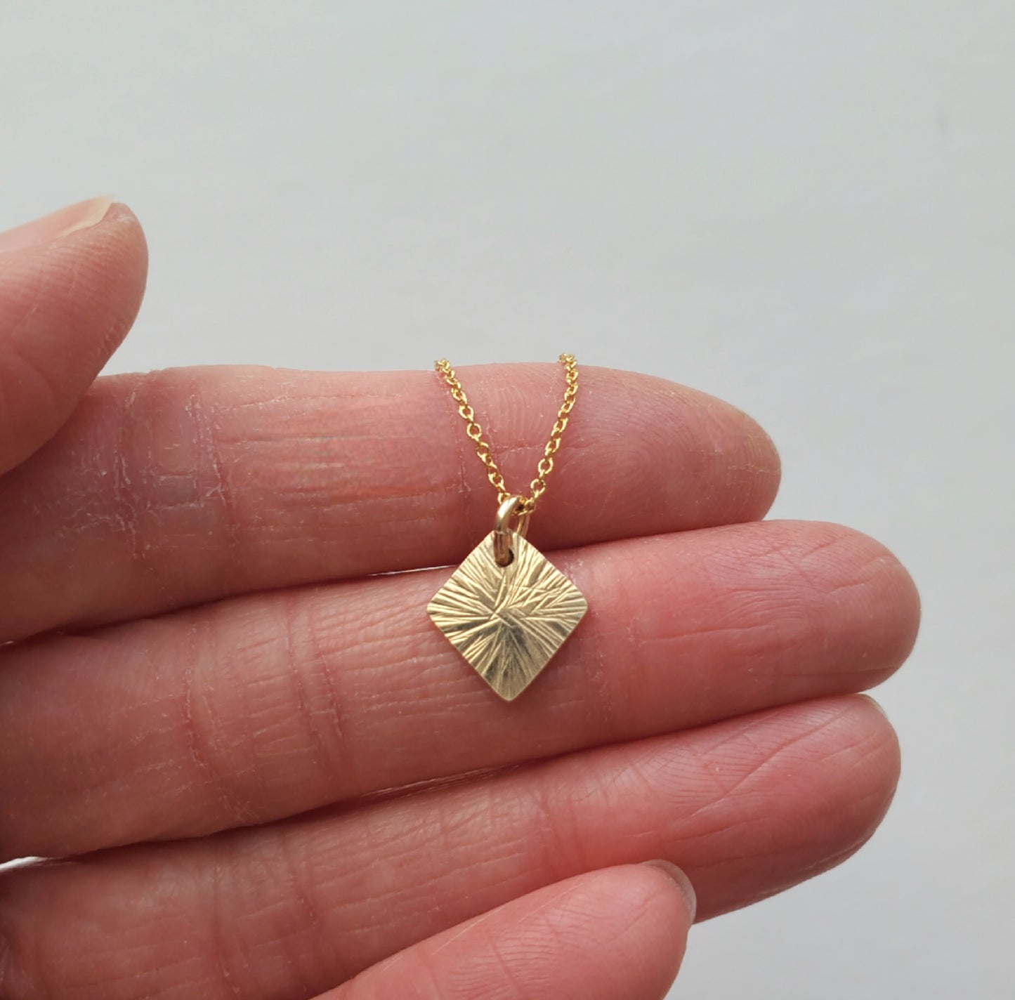 Diamond Burst Necklace