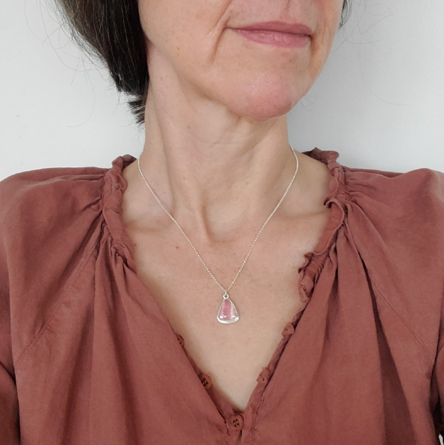 Rhodochrosite Necklace