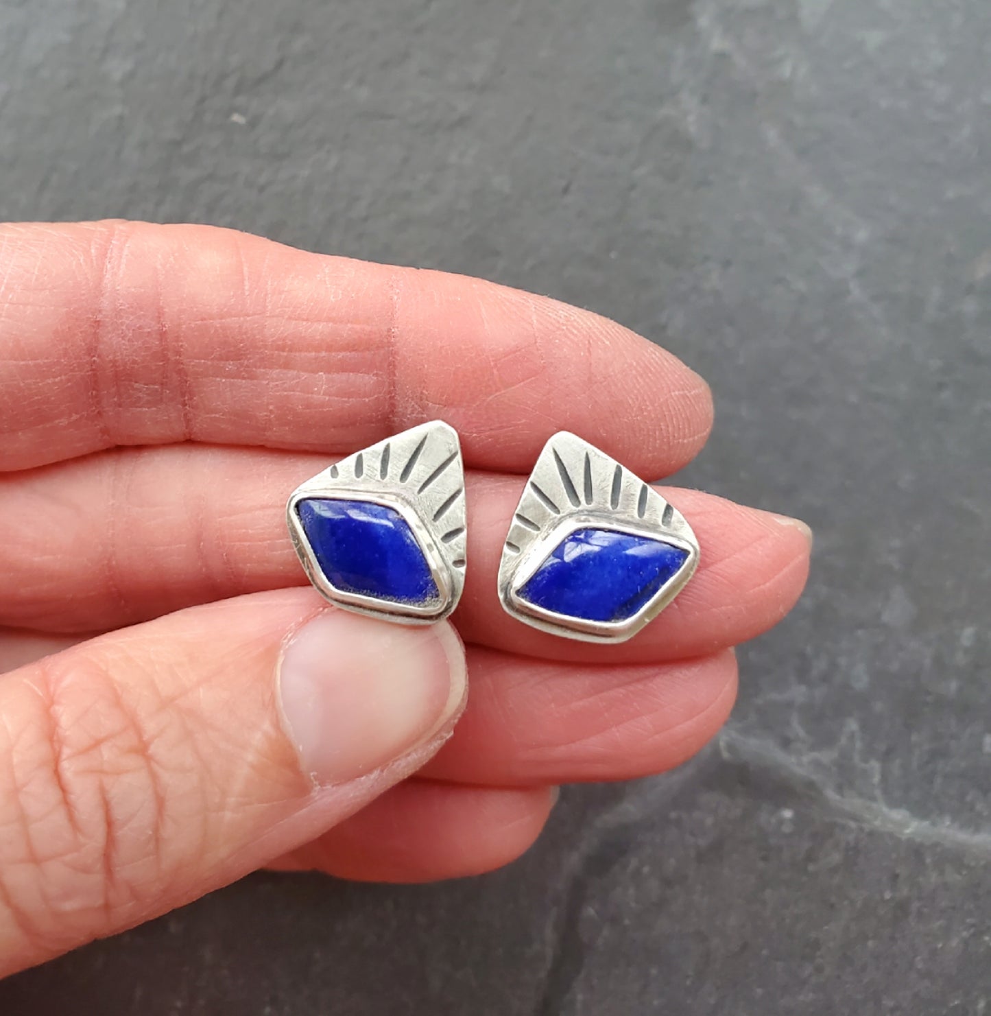 Lapis Radiant Studs