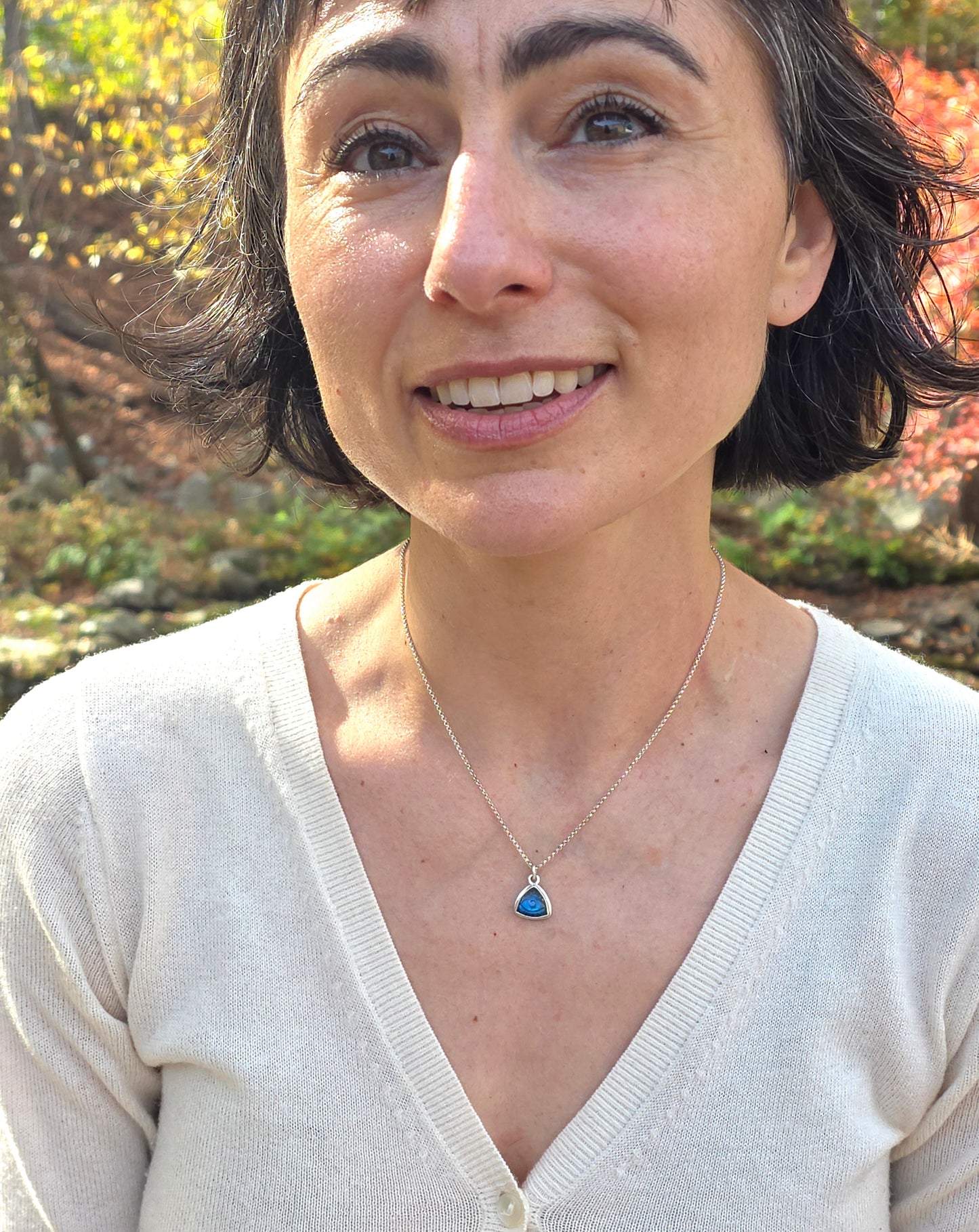 Labradorite Eye Necklace