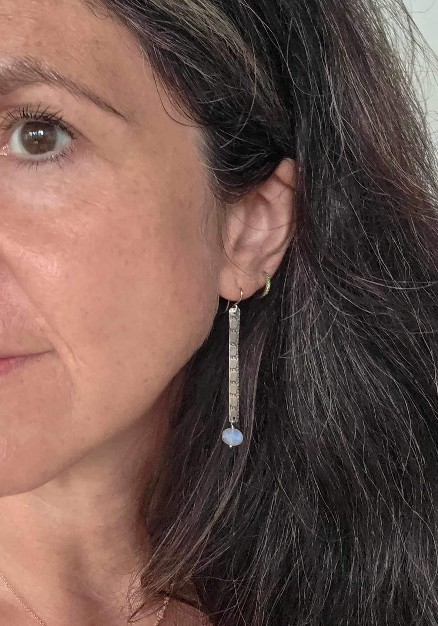 Rolled Strip Earrings