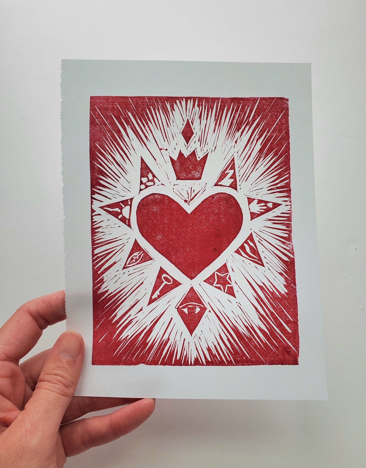 Milagro Linocut Print