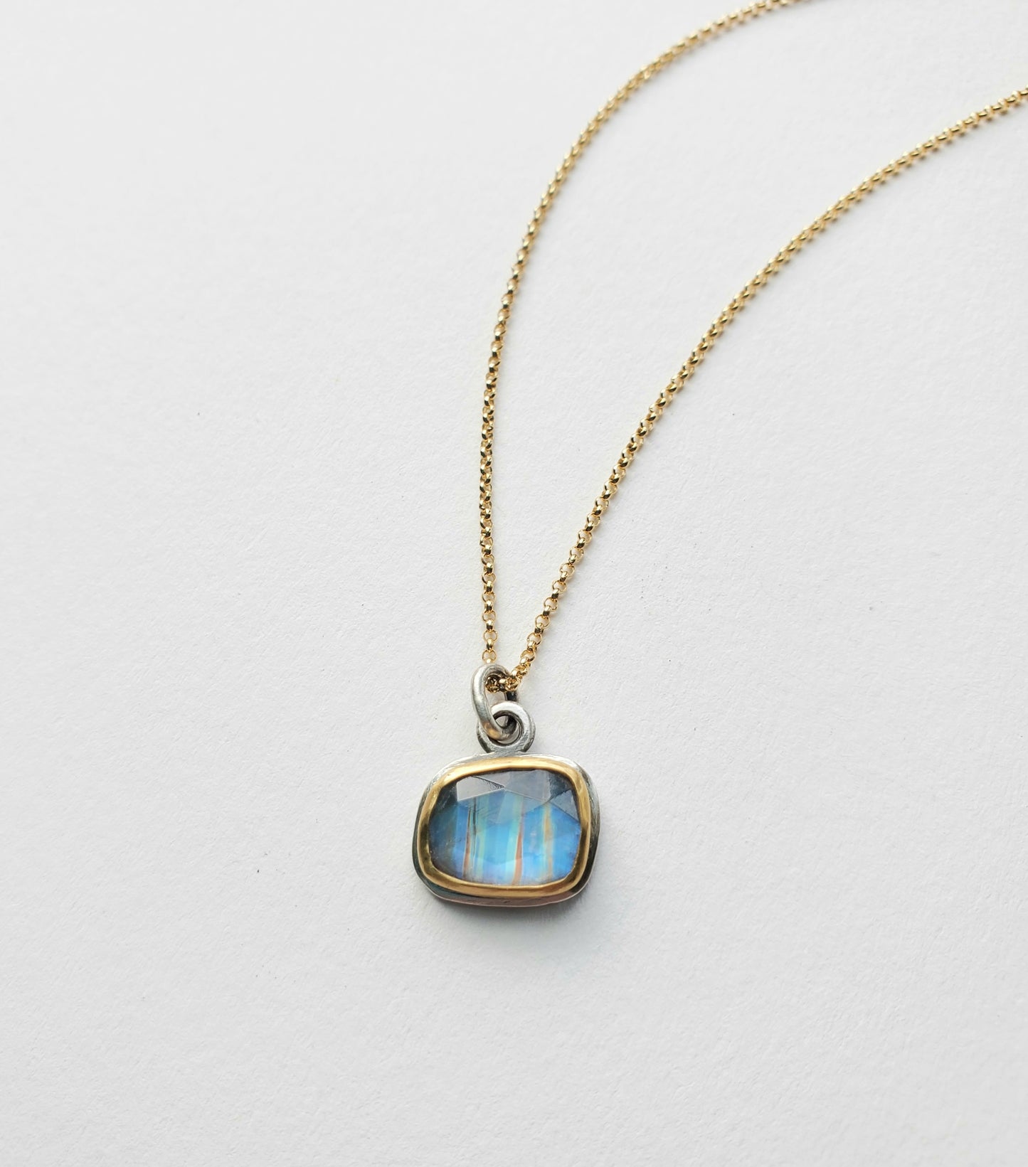 Golden Moonbeam Necklace
