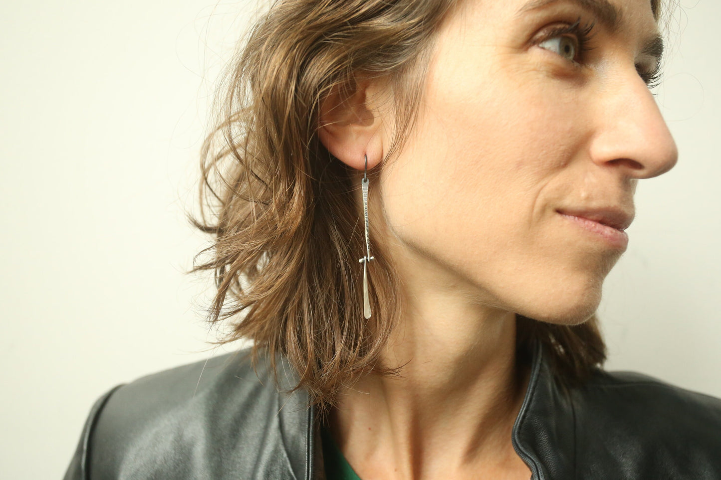 Bone Hinge Earrings
