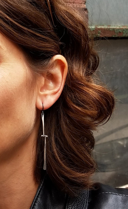 Bone Hinge Earrings