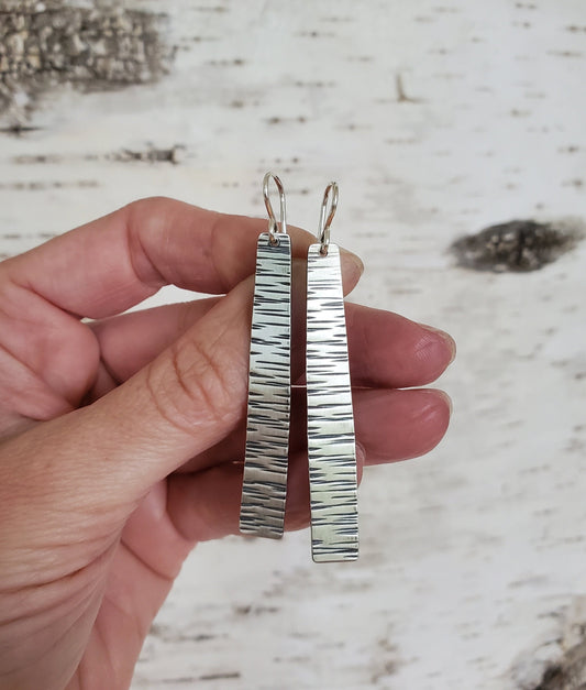 Birch Strip Earrings