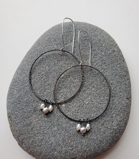 Dark Moon Earrings