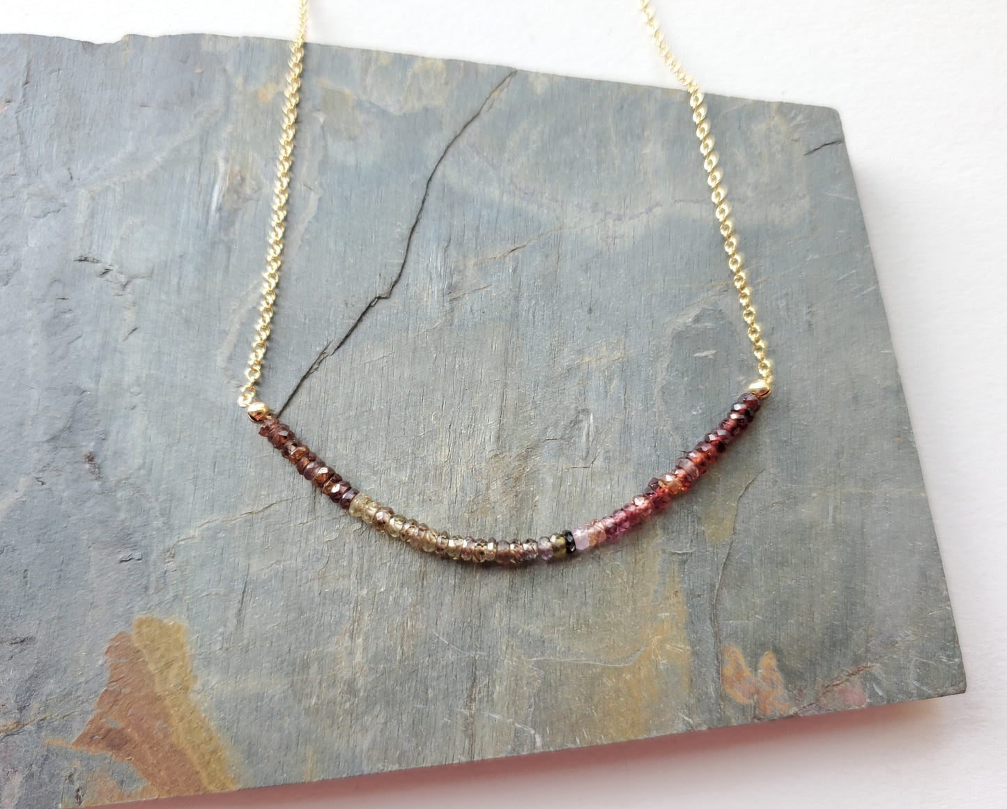 Sapphire String Necklace