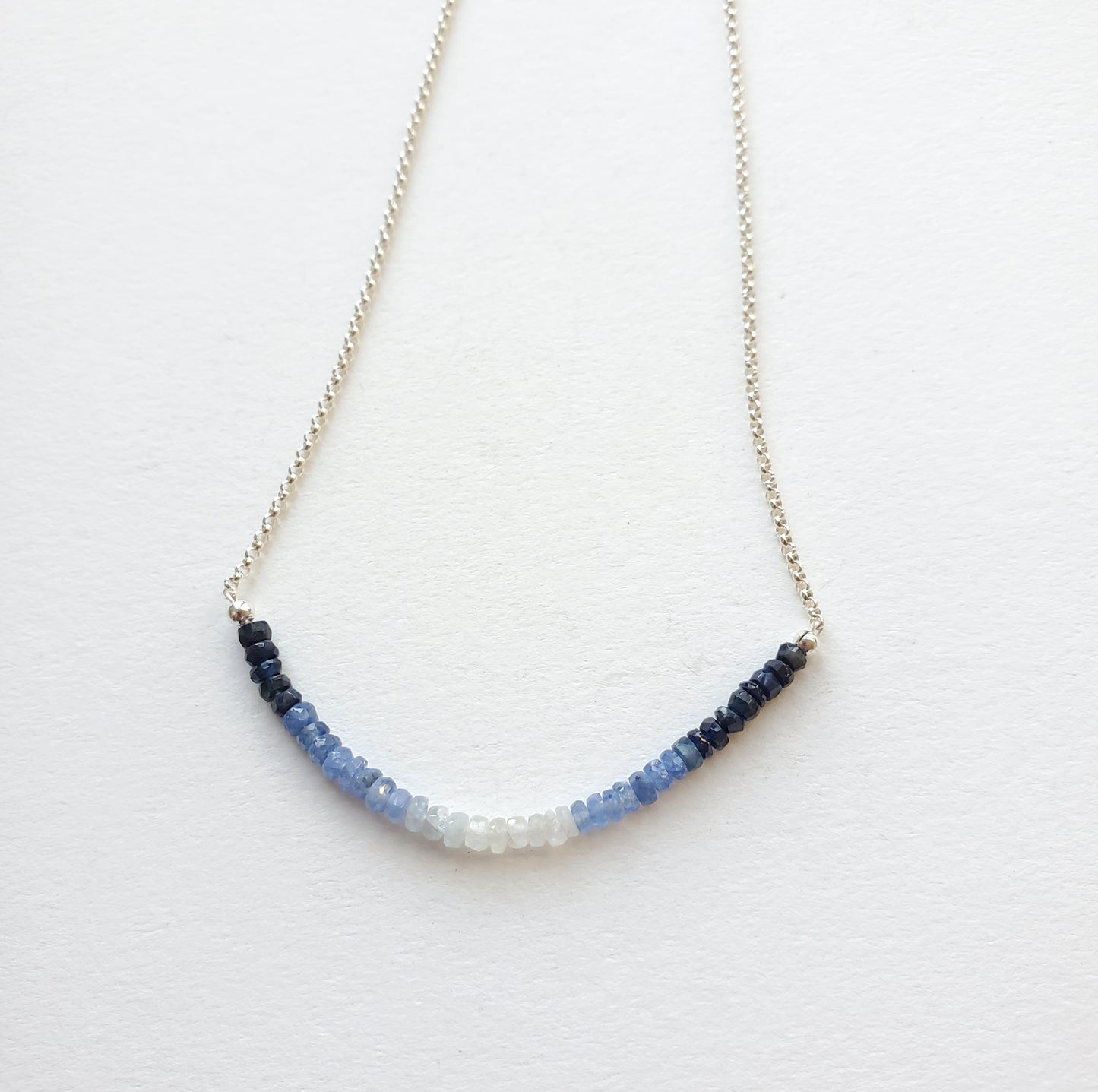 Sapphire String Necklace