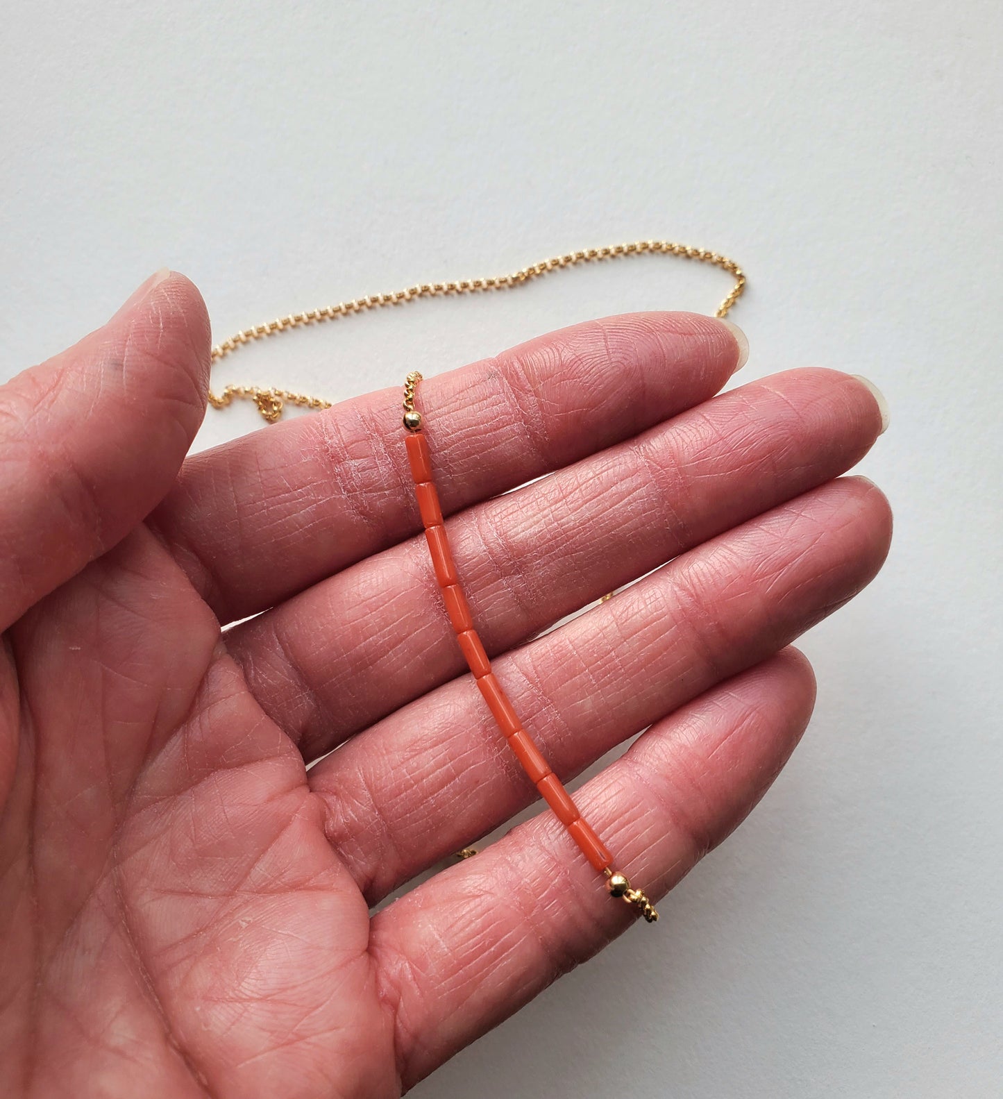 Coral Splash Necklace