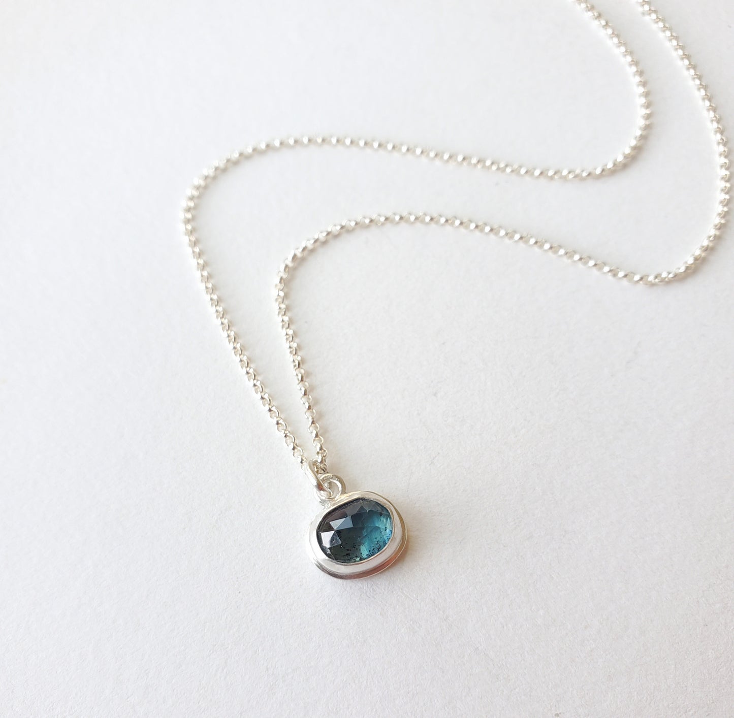 Deep Blue Kyanite Necklace