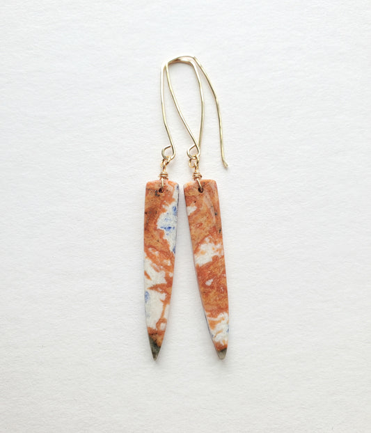 Sodalite Quill Earring #2