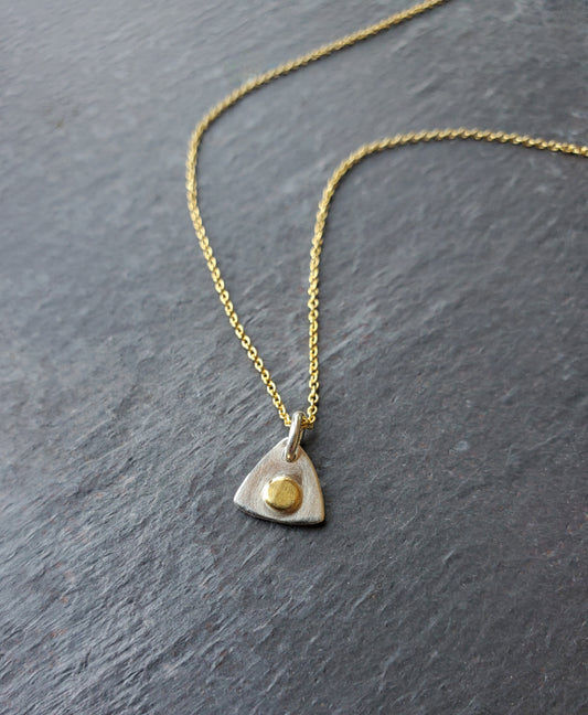22k Gold Dot Necklace