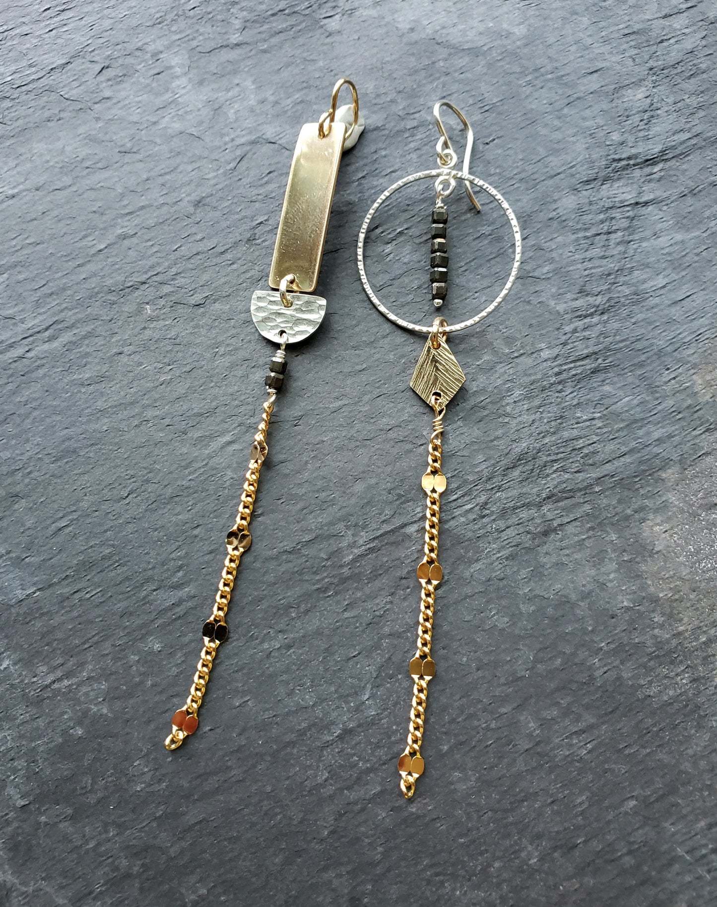 Solstice Earring- Lunar Gold