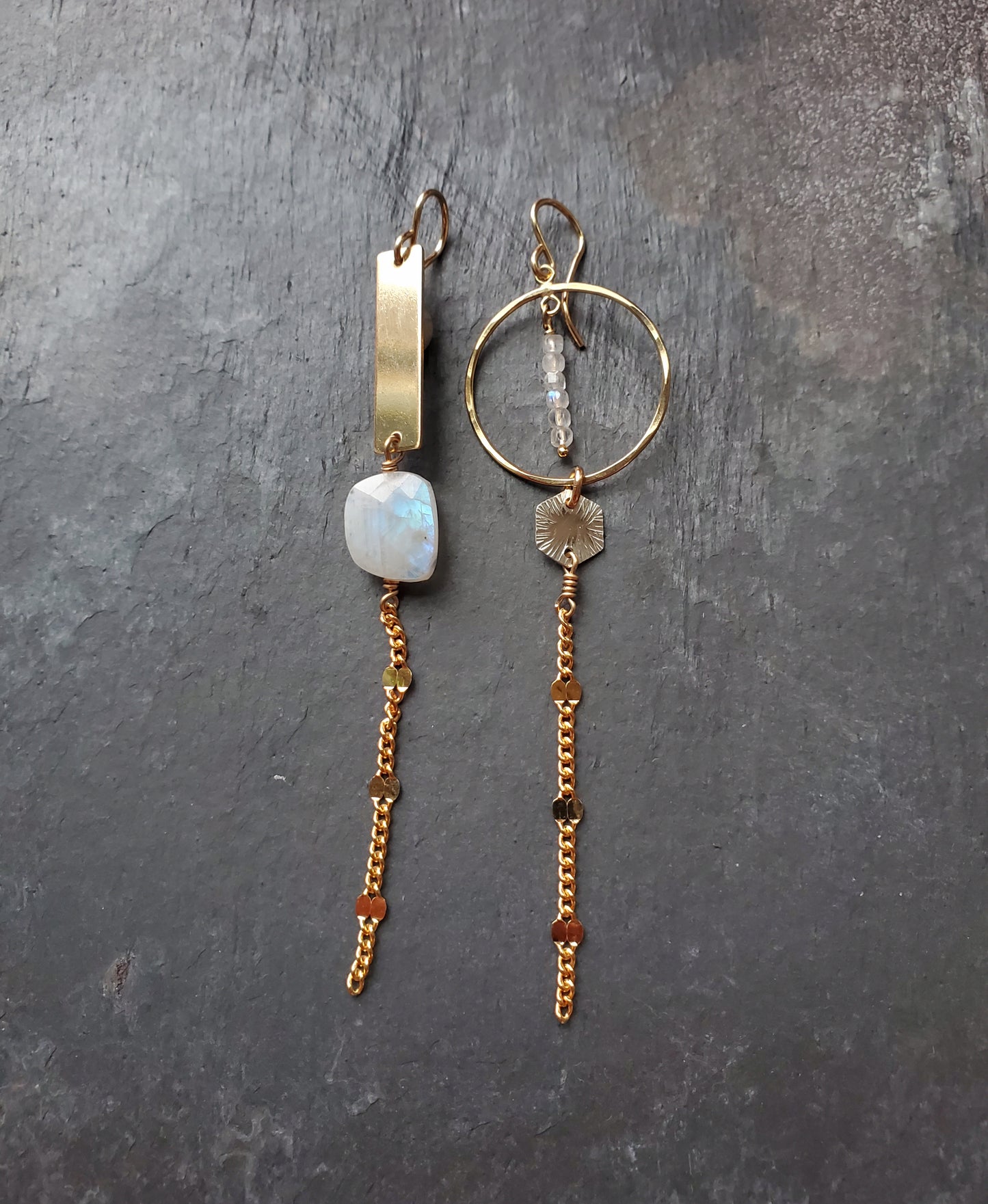 Limited Edition Solstice Earring- Lunar Gold