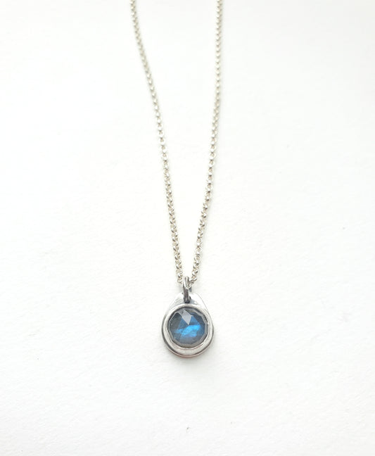 Labradorite Full Moon Necklace