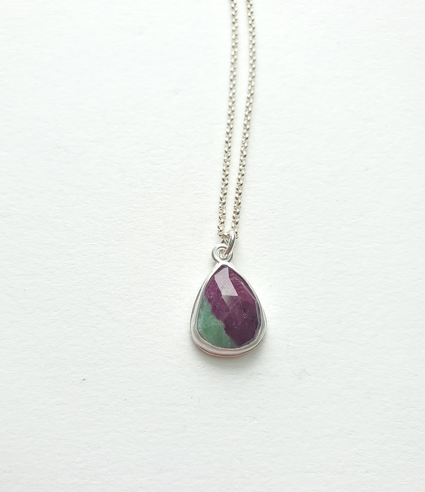 Ruby Zoisite Necklace