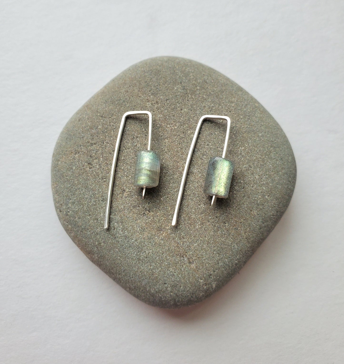 Labradorite Barrel Hooks