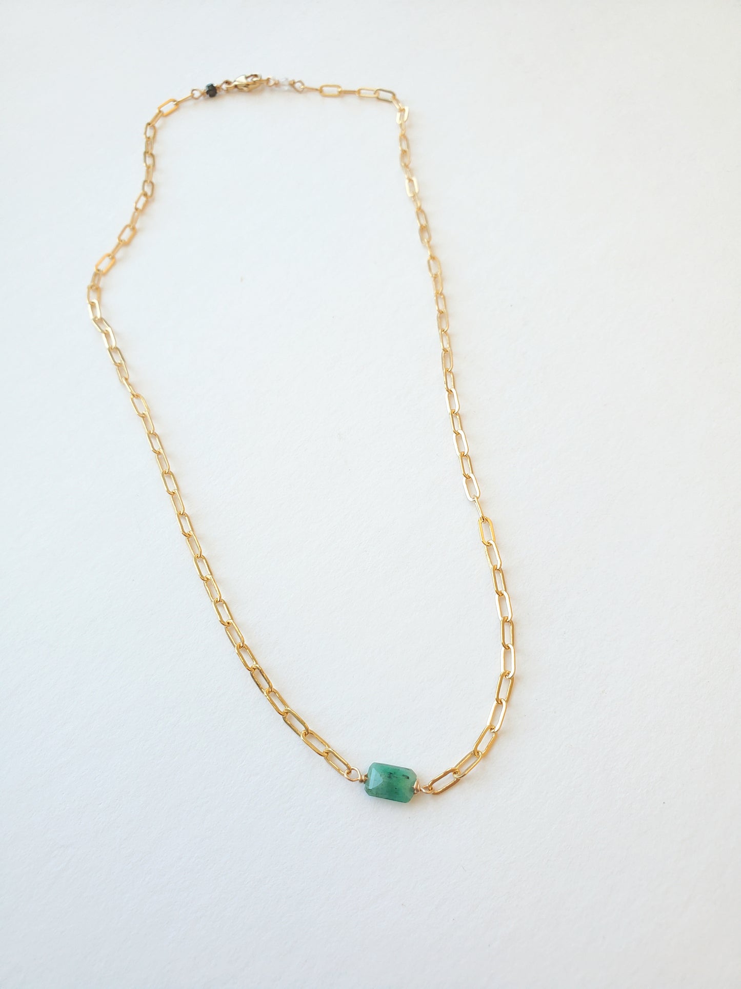 Emerald Love Necklace