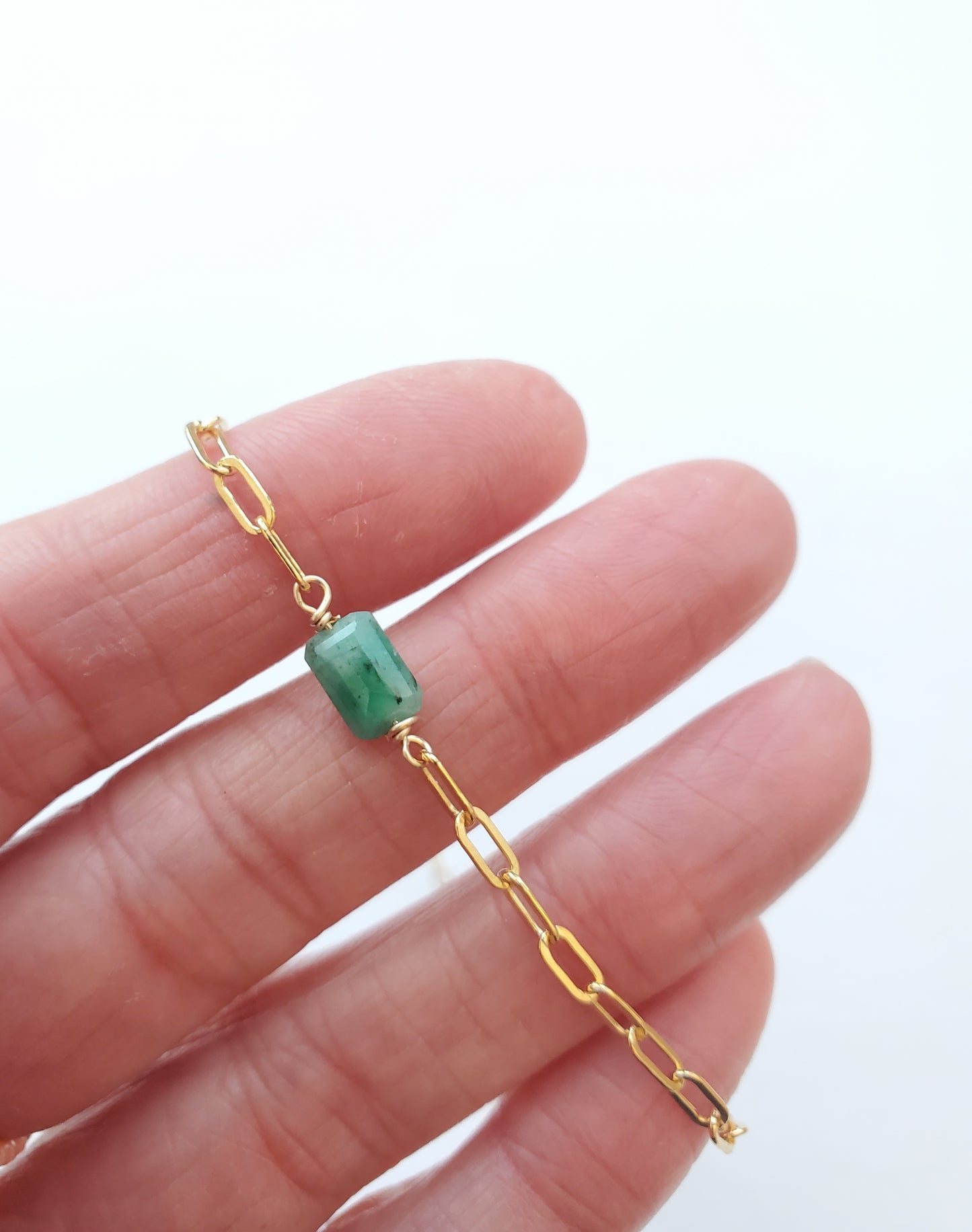 Emerald Love Necklace