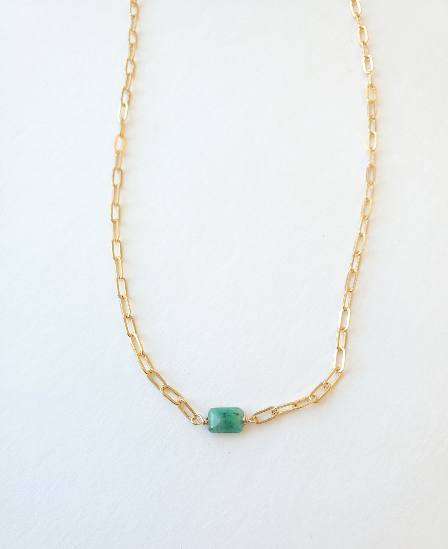 Emerald Love Necklace