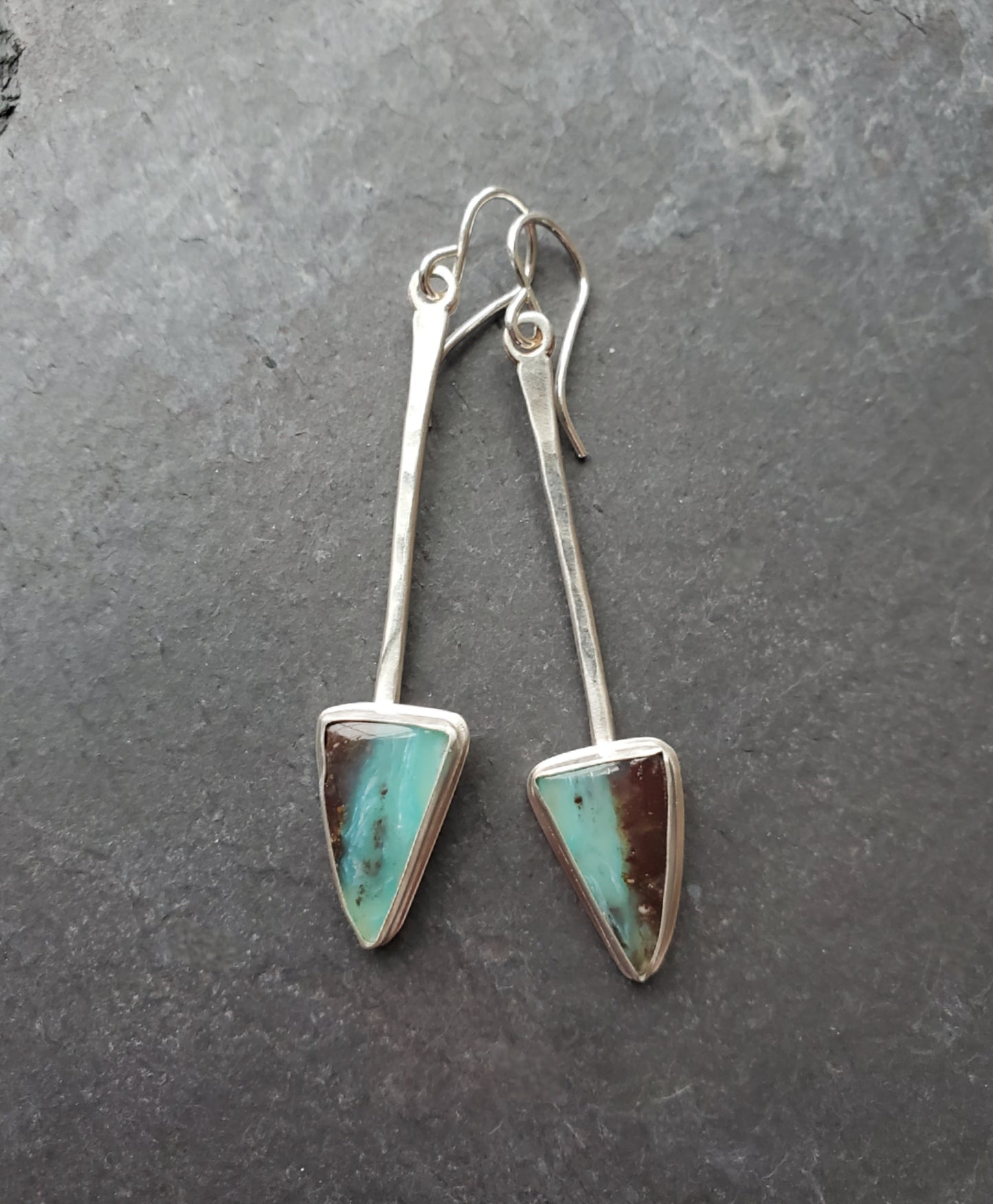 Peruvian Opal Apana Earrings