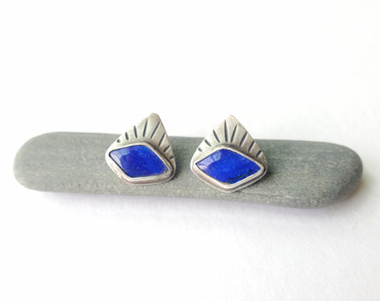 Lapis Radiant Studs