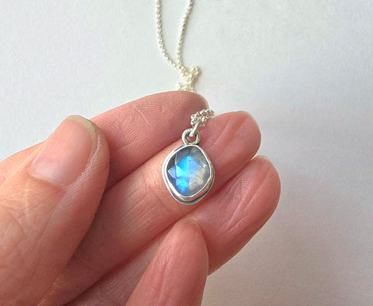 Moonbeam Drop Necklace