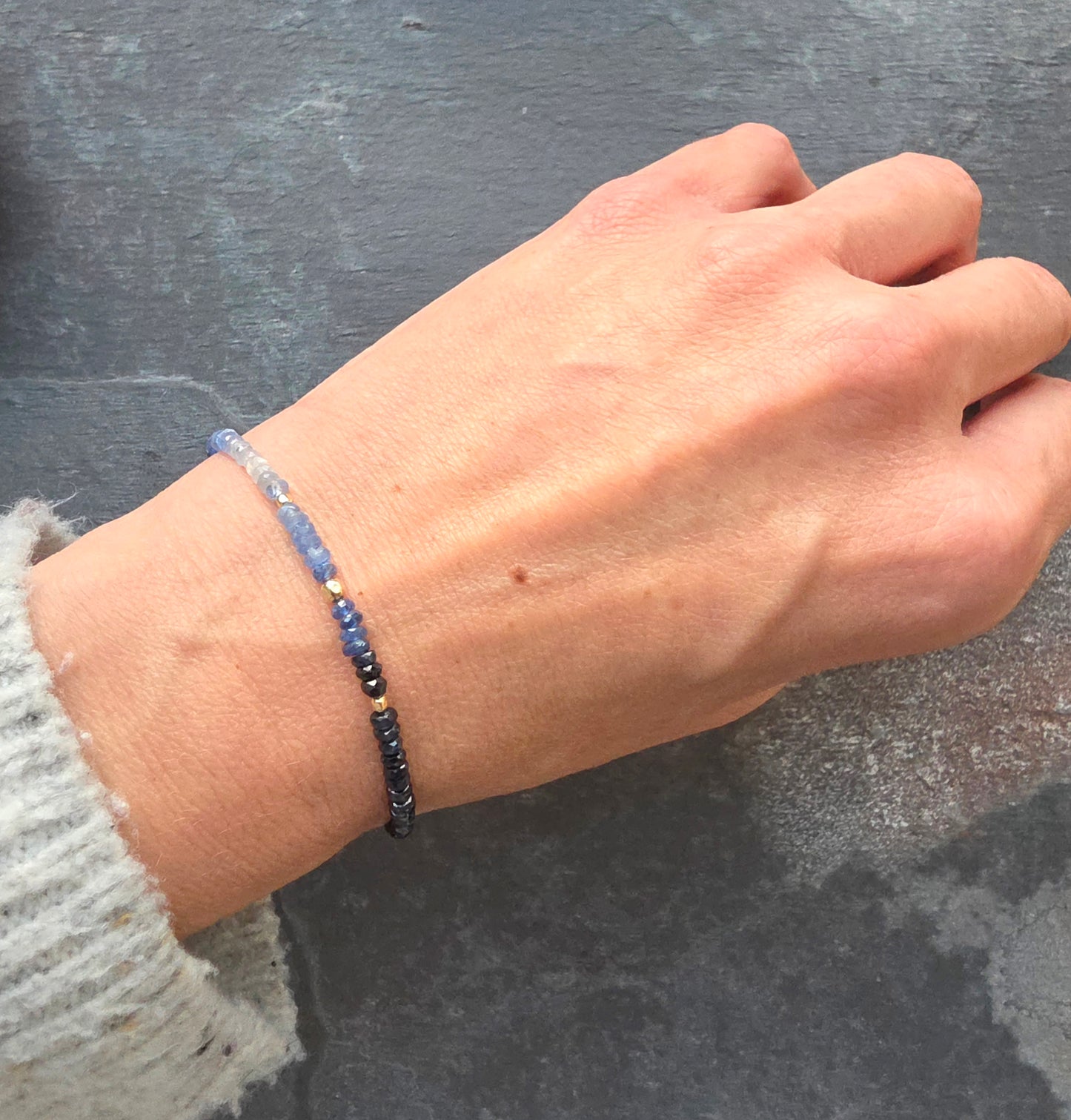 Blue Ombre Bracelet