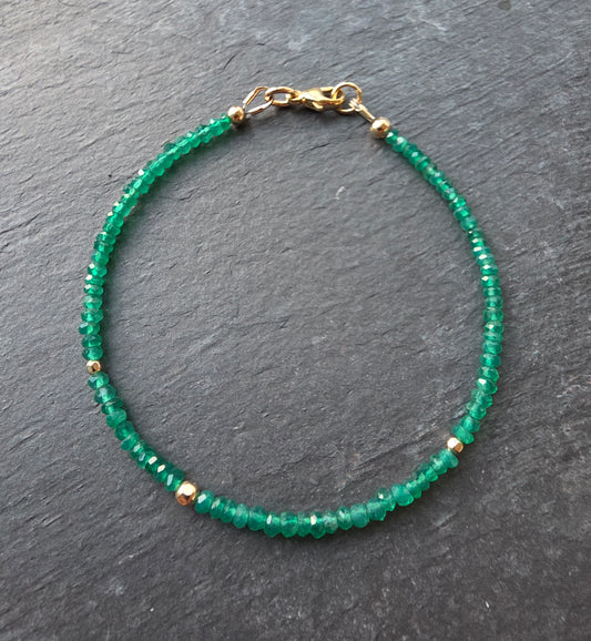 Green Onyx Bracelet