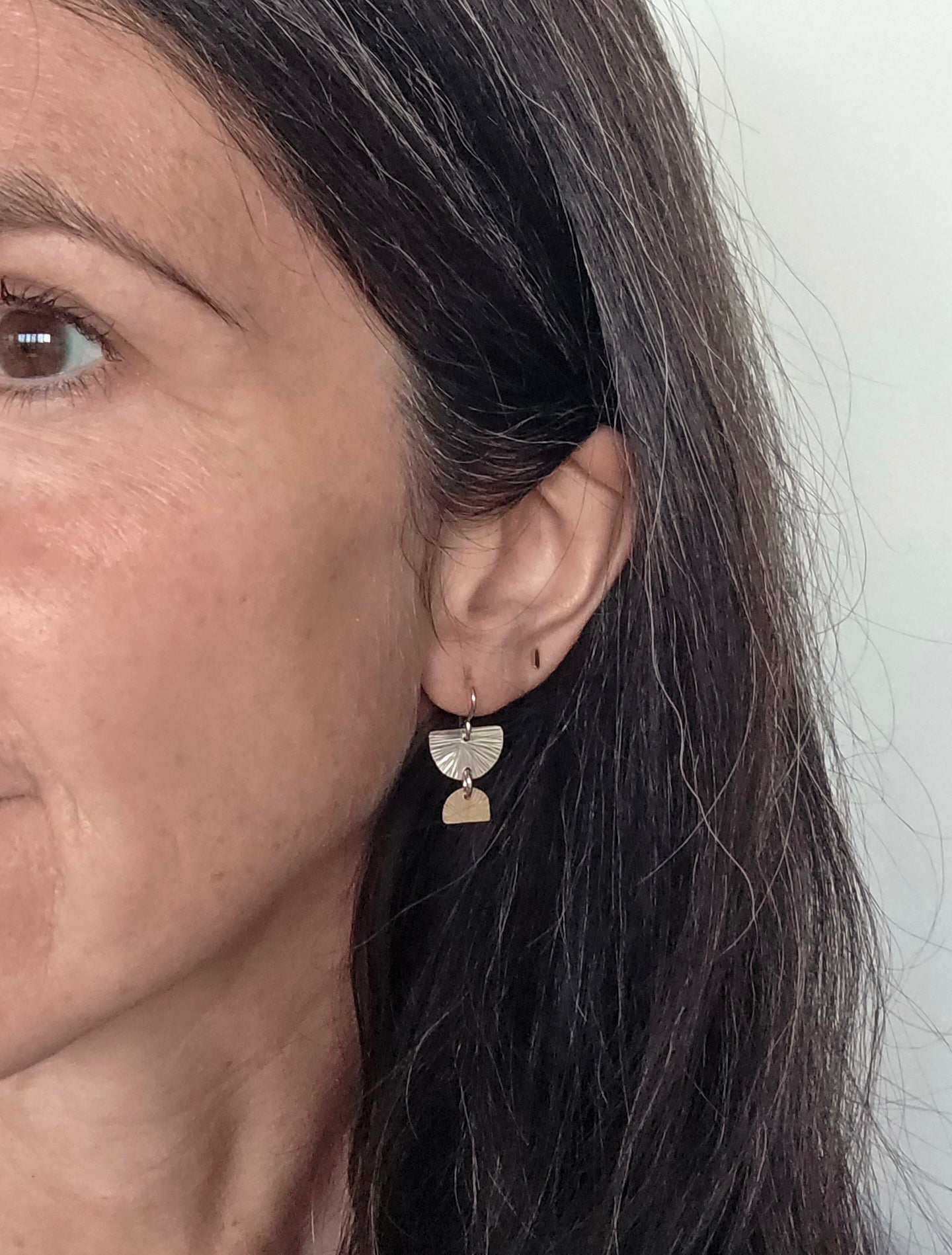 Lunar Solar Earrings