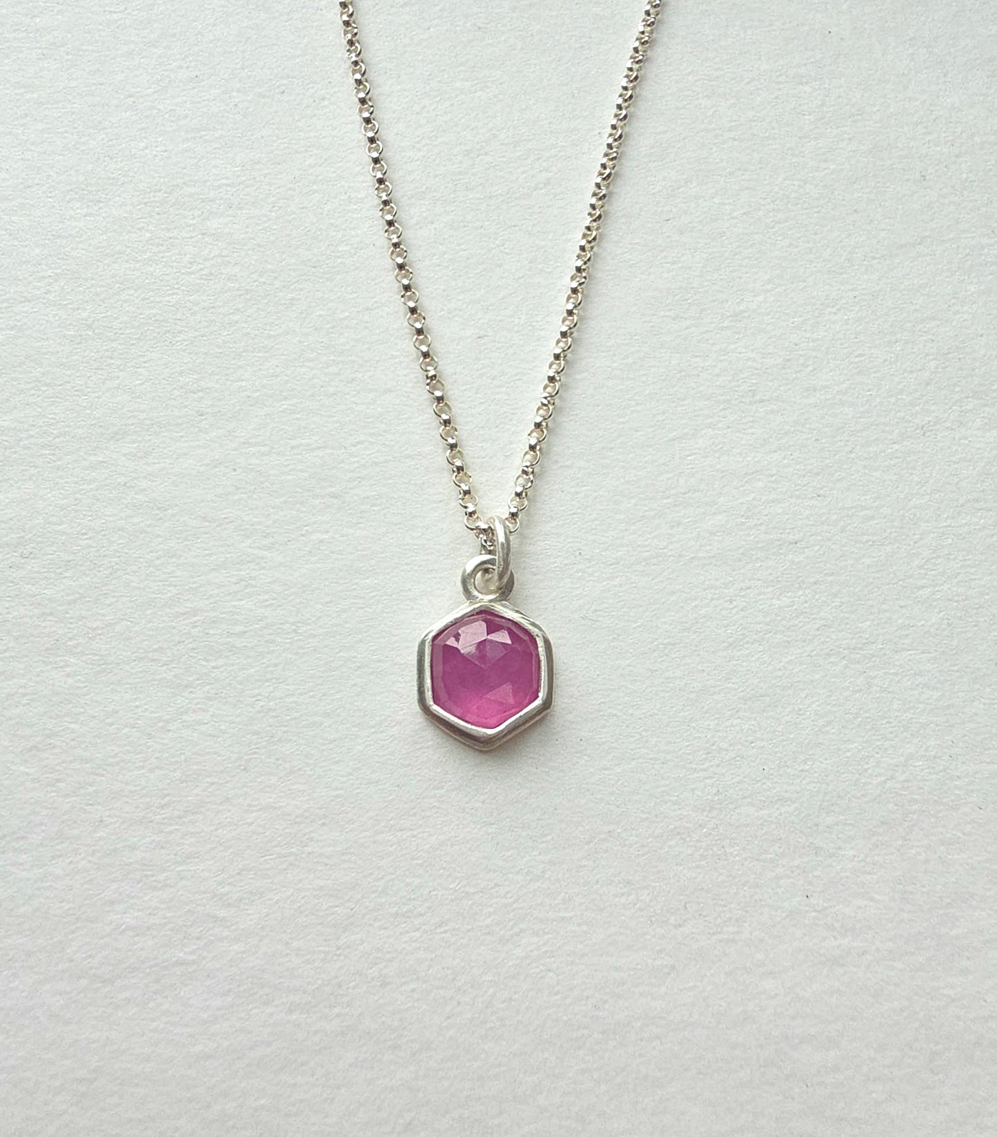 Sapphire Love Necklace