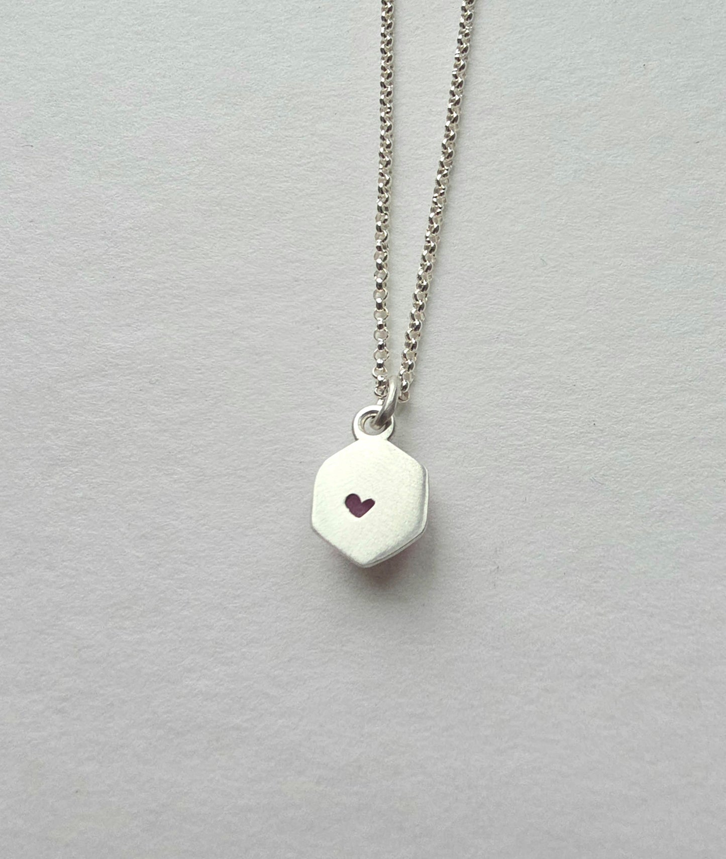 Sapphire Love Necklace