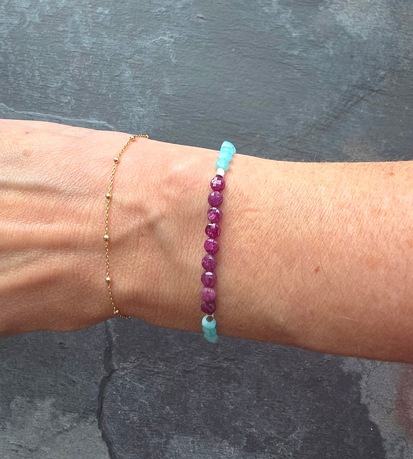 Blue Plum Bracelet