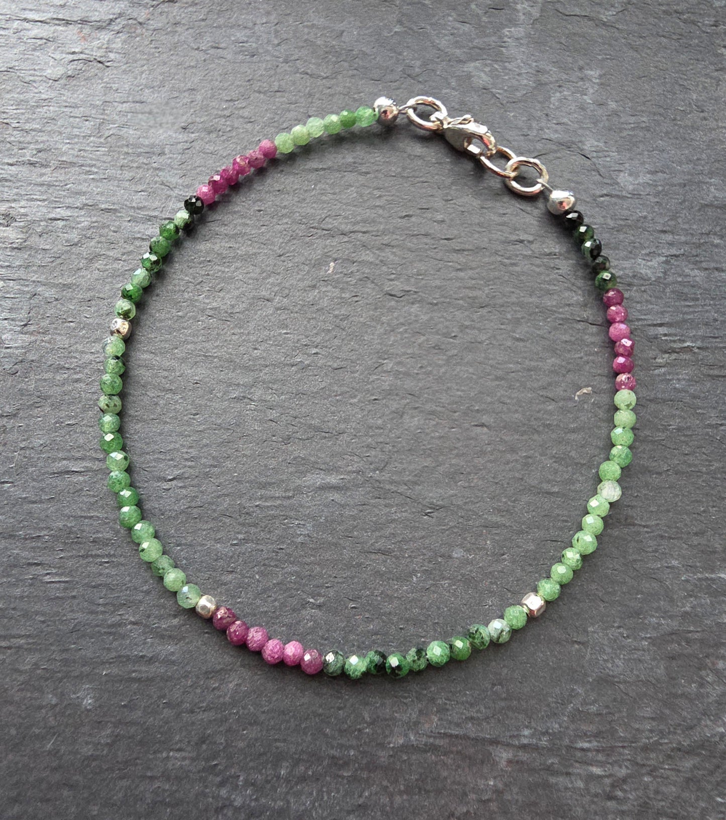 Ruby Spring Bracelet