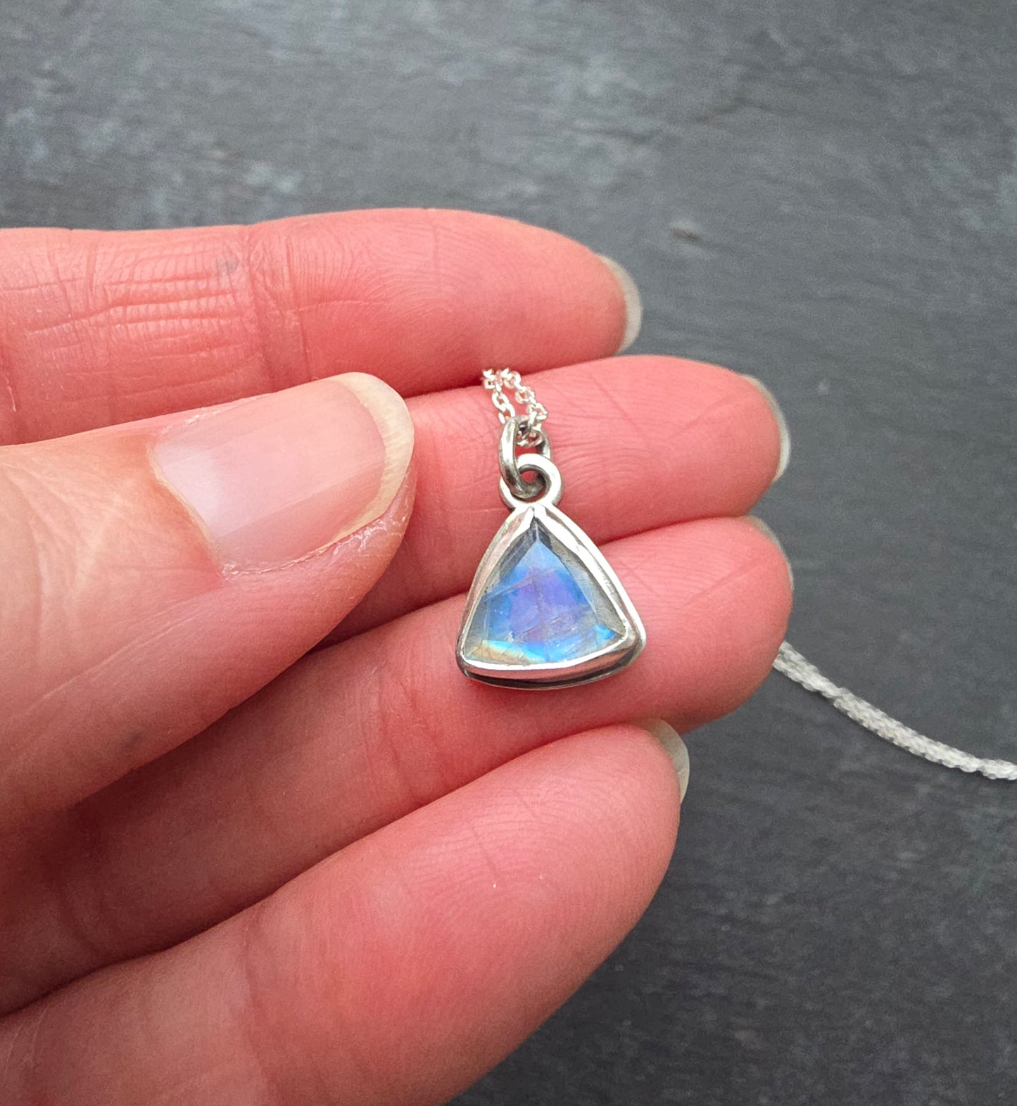 March Moonstone Necklaces