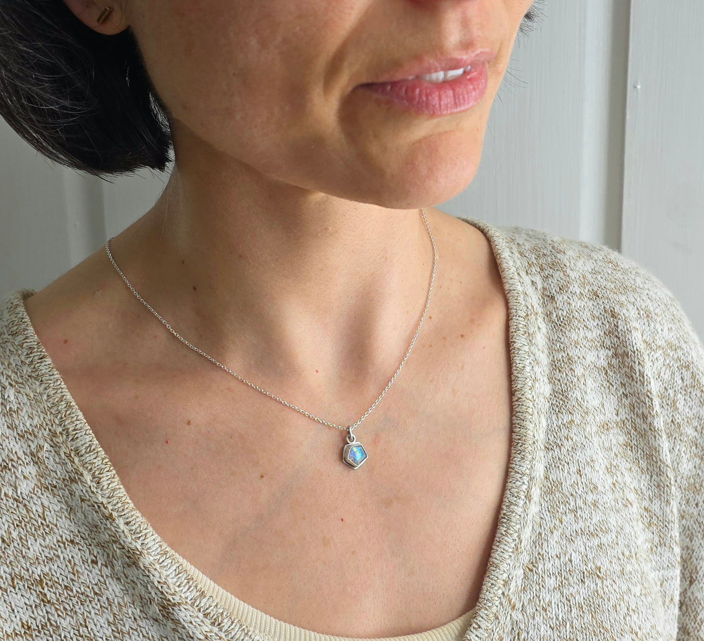 March Moonstone Necklaces