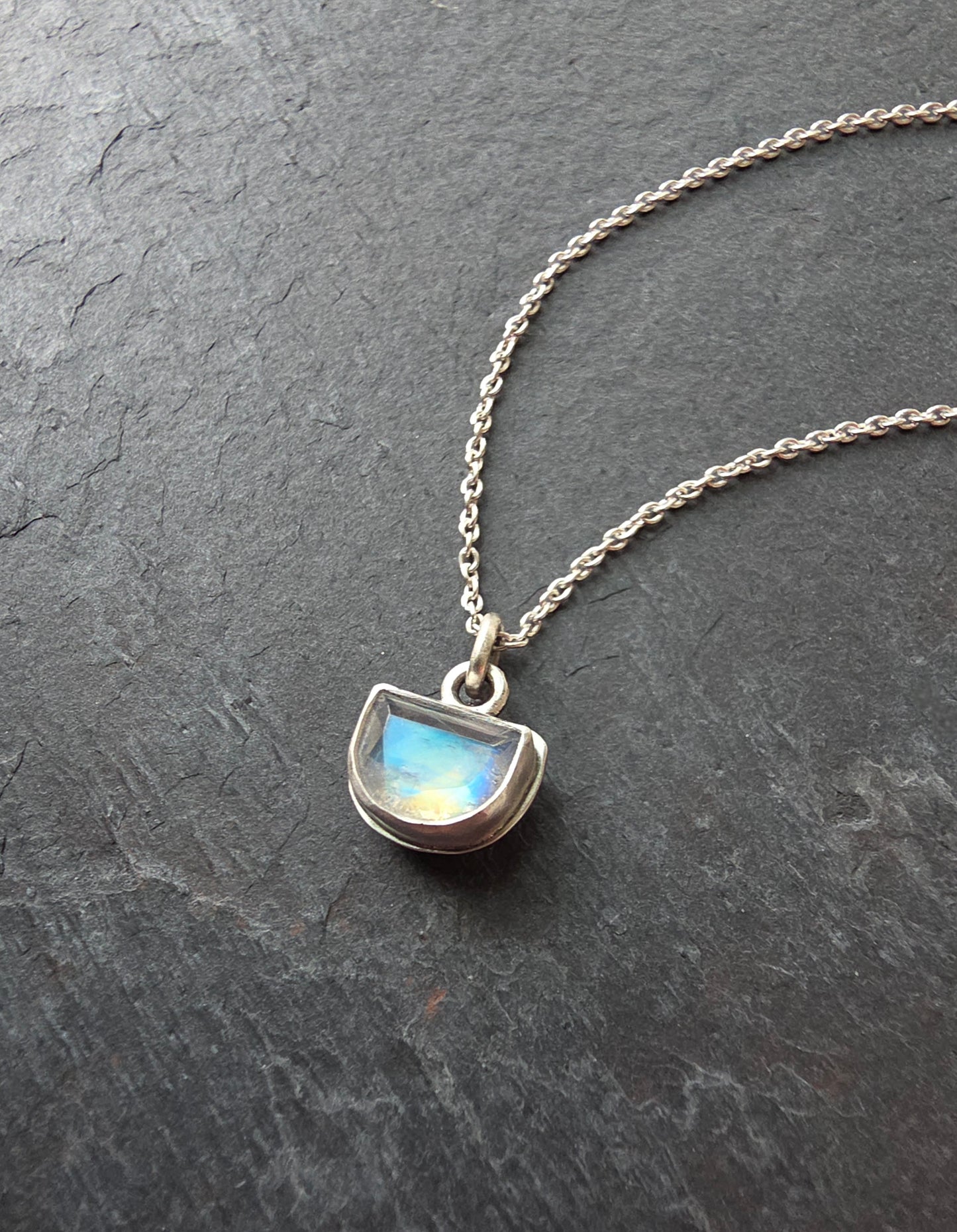 March Moonstone Necklaces